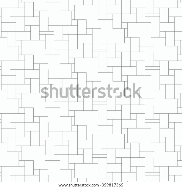 Modernist Uneven Grid Pattern Stock Vector (Royalty Free) 359817365