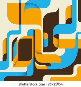Modernistic abstract background. Vector illustration.