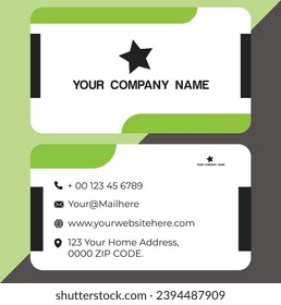 Modernize your networking with business cards featuring stylish rounded edges