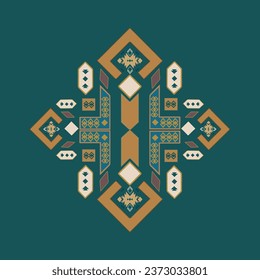 Modernized Form of Phulkari Motif