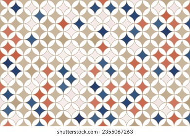 Modern-style Randomly Accented Cloisonne enamel Pattern - Seamless Pattern