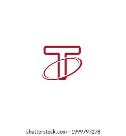 modernTechnology t letter logo design
