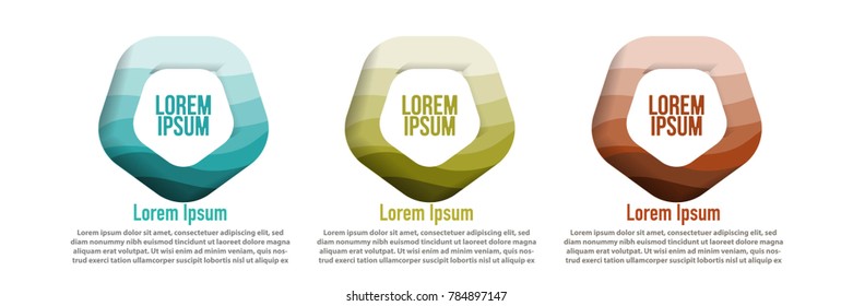 moderrn pentagonal design shape with papercut layered abstract background for logo, banner, flyer, poster, etc design template