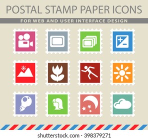 Modes of Photo  simply symbols for web and user interface