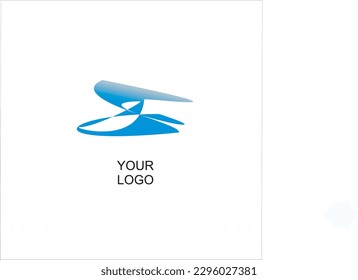 Modifiable abstract logo, suitable for companies and brands. Simple logo