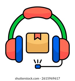 Modifiable icon of customer service