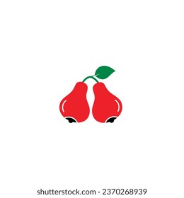 modification double water apple into breast, can be use on all media, because made with high resolution