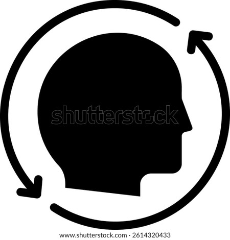 modification glyph icon illustration vector