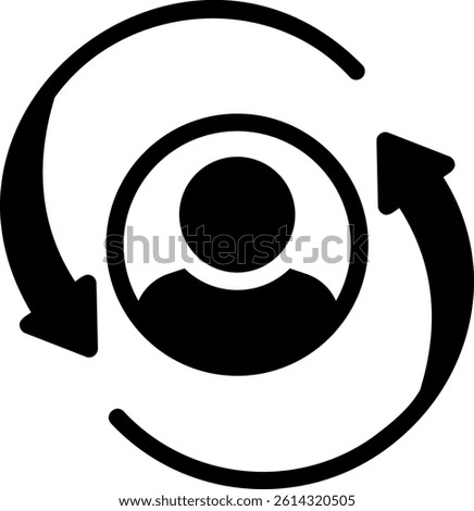 modification glyph icon illustration vector