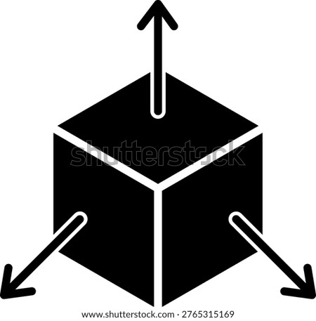 Modification Glyph Icon Vector Design