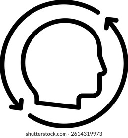 modification line icon illustration vector