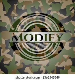 Modify on camouflage pattern