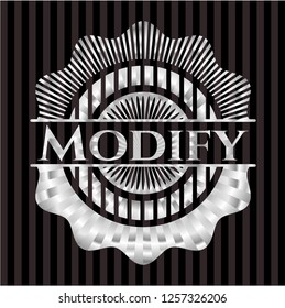 Modify silver badge or emblem