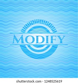 Modify water wave representation style badge.