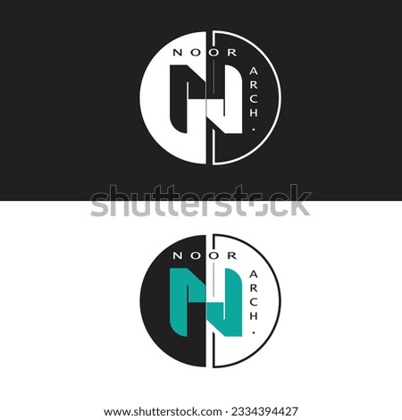 modren awesome architecure  logo and identity 