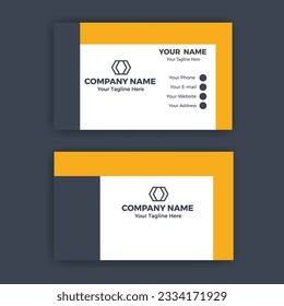 Modrn Business Card Design Template