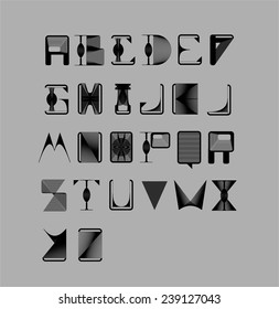 modular font