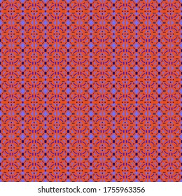 Modular Geometric Pattern with optical curvature effect