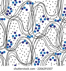 Modular geometric pattern. Texture, ornament, print on the material.