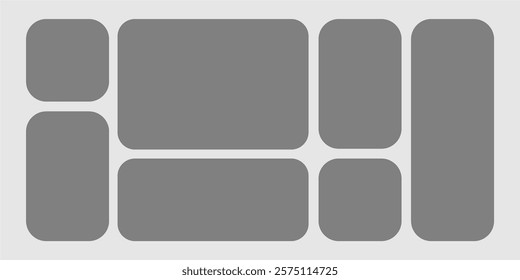Modular shapes and bento grid