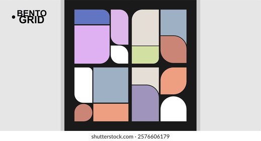 Modular shapes and bento grid	