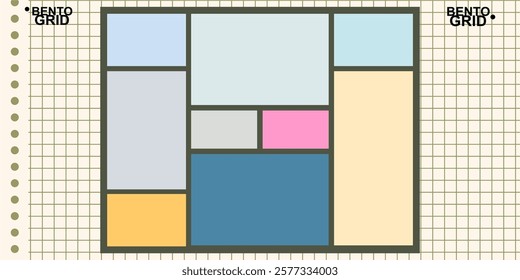 Modular shapes and bento grid