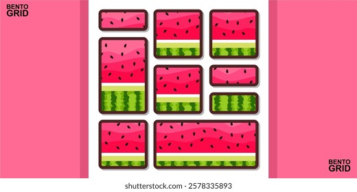 Modular shapes and bento grid