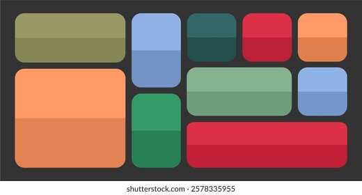 Modular shapes and bento grid