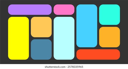 Modular shapes and bento grid