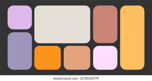 Modular shapes and bento grid