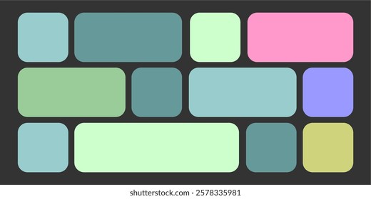 Modular shapes and bento grid