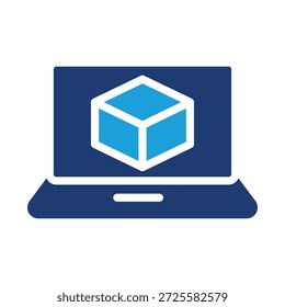 module colored icon vector design good for web or mobile app