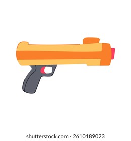 modulus nerf gun toy cartoon. zombie accustrike, vortex nstrike, hyper ultra modulus nerf gun toy sign. isolated symbol vector illustration