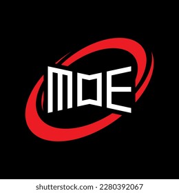 moe LOGO , moe LETTER LOGO, moe LETTER LOGO, ABSTRACT LOGO, MINIMAL , BRAND,  NEW