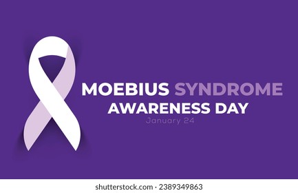 Moebius Syndrome Awareness Day. background, banner, card, poster, template. Vector illustration.