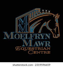 Moelfryn Mawr Equestrian Centre tshirt design