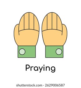 Moeslem Prayting Everyday in Islam