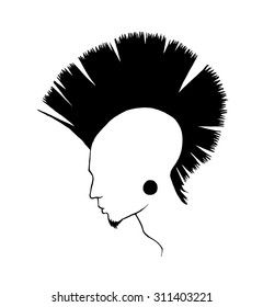 Mohawk Silhouette 