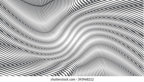moire effect background design, abstract background, pattern black and white
