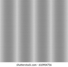 Moire effect seamless vector dots background