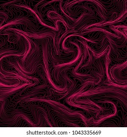 Moire Waves Warped Line Texture / Background