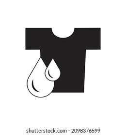 Diseño de iconos de humedad aislados en fondo blanco