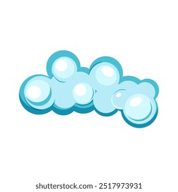 moisture shampoo foam cartoon. volume shine, softness fragrance, formula ingredients moisture shampoo foam sign. isolated symbol vector illustration