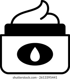 Moisturizer Icon Mixed Vector Illustration