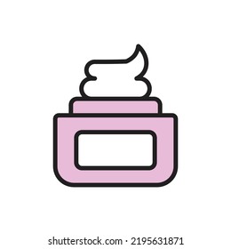 Moisturizer Icon Simple Vector Illustration