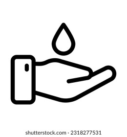 Moisturizer Vector Thick Line Icon For Personal And Commercial Use.
