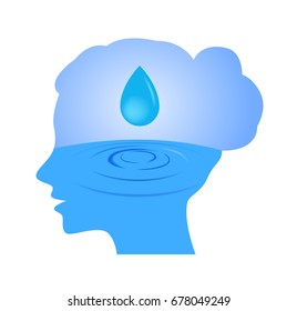 moisturizer in women face icon vector