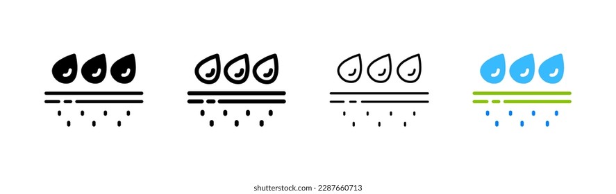 Crema hidratante. Iconos de diferentes estilos, colorados, crema de piel. Iconos vectores.