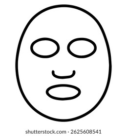 moisturizing mask icon on white background vector
Vector icon sport and health