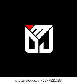 MOJ letter logo vector design, MOJ simple and modern logo. MOJ luxurious alphabet design  